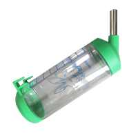 Bebedero automático de agua con tetina para conejo, botella de plástico de 500ML, tipo colgante para hámster, conejo, ratones, Chinchilla, PH-126 