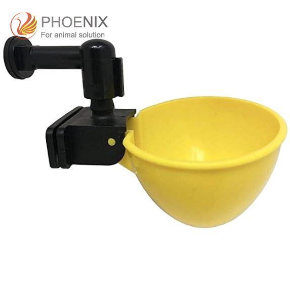 Kit automático de taza de agua para pollos, bebedero para pollos, sin picoteo, para aves de corral, codornices, patos, mascotas pequeñas, Ph-104