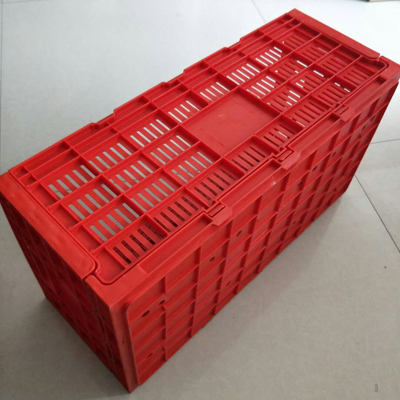 Jaulas de plástico plegables para huevos, cajas de transferencia de huevos para huevos de gallina, caja de paletas de plástico para transporte, Ph-150