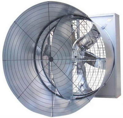 Ventilador de cono de mariposa, sistema de escape grande, ventilador de cono de ventilación de mariposa para granja avícola