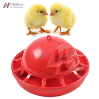 Bebedero de plástico para aves de corral, pollo, Plasson, bebedero para pollos, fuente de agua, campana colgante automática, bebedero para fuente, ph-239