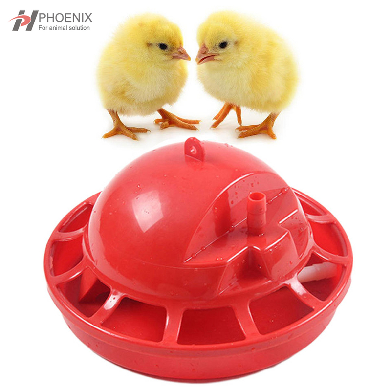 Bebedero de plástico para aves de corral, pollo, Plasson, bebedero para pollos, fuente de agua, campana colgante automática, bebedero para fuente, ph-239