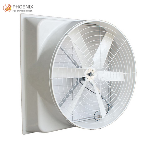 Ventilador de cono de FRP, equipo de ventilación para gallinero, ventilador de invernadero, extractor de fibra de vidrio